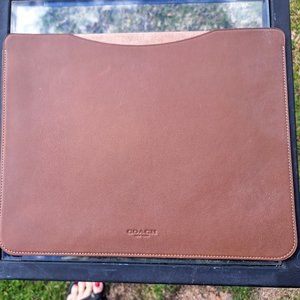 Coach large document pouch
